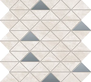 Мозаика Tubadzin Harion White 29,6x29,8 глянцевая