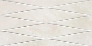 Плитка Tubadzin Harion White STR 29,8x59,8 глянцевая