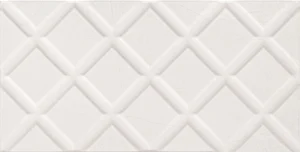 Плитка Tubadzin Idylla White STR 30,8x60,8 глянцевая