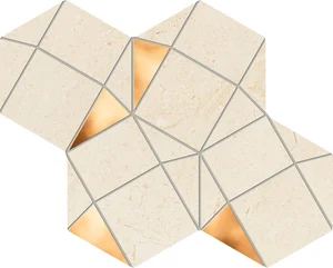 Мозаика Tubadzin Plain Stone Mozaika 19,6x30,2 матовая