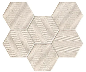 Мозаика Tubadzin Sfumato Hex 22,1x28,9 матовая