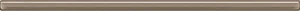 Бордюр Tubadzin Tempre Brown 2,3x60,8 глянцевый