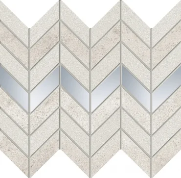 Мозаика Tubadzin Tempre Grey 24,6x29,8 глянцевая