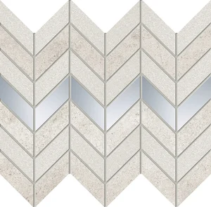 Мозаика Tubadzin Tempre Grey 24,6x29,8 глянцевая