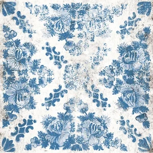 Декоративный элемент Tuscania Blumen Dekore 20FR.BL 20x20 матовый