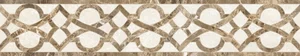 Unitile (Шахтинская плитка) Глория Бежевая Бордюр 010212001896 7,5x40 глянцевый глянцевая