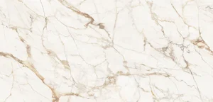 Керамогранит Urbatek Calacatta Gold Silk (6 мм) C229803451 120x250 сатинированный