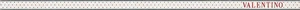 Бордюр Valentino Incipit Bracelet White Ret. 02033 2x60 матовый