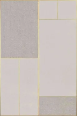 Декоративный элемент Valentino Incipit Geo Gold Mix2 Ret. 01978 40x120 матовый