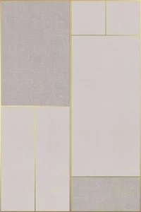 Декоративный элемент Valentino Incipit Geo Gold Mix2 Ret. 01978 40x120 матовый