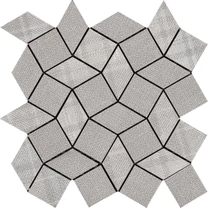 Мозаика Valentino Incipit Mosaico Silver Nat. Ret. 02029 28x28 матовая
