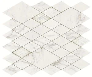 Мозаика Valentino Majestic Net Apuanian White Lev. 02622 30x35 полированная