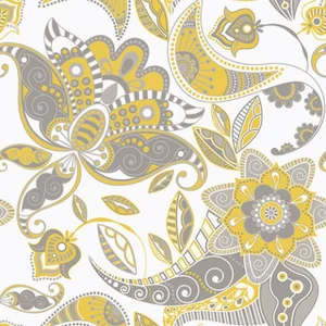 Декоративный элемент Vallelunga Colibri Giallo Grigio Dec B1 6000303 12,5x12,5 матовый