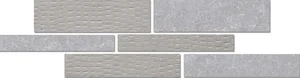 Мозаика Vallelunga Creo Grigio Bi-Mosaic 6000161 16x60 матовая