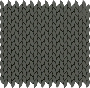 Мозаика Vallelunga Cube Black Rice 3900044 28,5x30,5 матовая