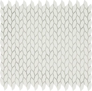 Мозаика Vallelunga Cube White Rice 3900042 28,5x30,5 матовая