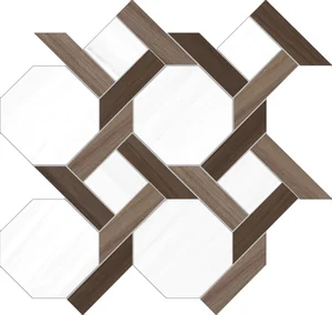 Мозаика Vallelunga Dolomiti Mosaico T24 Lus 6000783 36,5x38 полированная