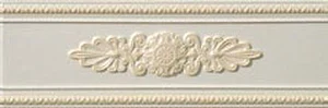 Бордюр Vallelunga Lirica Кайма P17041 Crema Listello Decorato 10x30 глянцевый