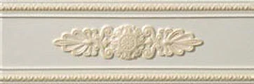 Бордюр Vallelunga Lirica Кайма P17041 Crema Listello Decorato 10x30 глянцевый