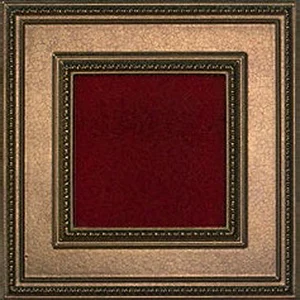 Декоративный элемент Vallelunga Lirica P17113 Dec.Bordeaux Formella 30x30 глянцевый