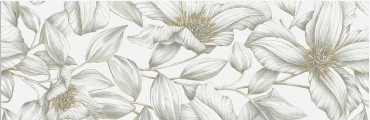 Декоративный элемент Vallelunga Revesta Decoro Lilium 2 pcs VROD33LIL 33x100 сатинированный