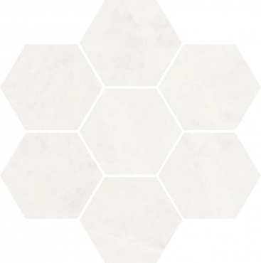 Мозаика Vallelunga Sobe Mosaico Esagona T7 Avorio Satin VSOME10S 28x30 сатинированная