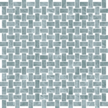 Мозаика Vallelunga Sobe Mosaico Intreccio Acqua Lusso VSOMI30L 30x30 глянцевая