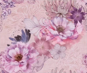 Декоративный элемент Azulejos Alcor Valpolicella Bouquet Lavanda 25x60 глянцевый