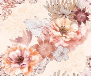 Декоративный элемент Azulejos Alcor Valpolicella Bouquet Nature 25x60 глянцевый