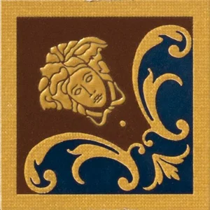 Вставка Versace Vanitas Girospecchio Classico Blu 37341 11x11 матовая