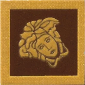 Вставка Versace Vanitas Girospecchio Classico Rosso 37360 4,7x4,7 матовая