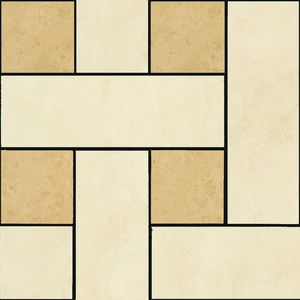 Мозаика Versace Vanitas Mosaici Chesterfield Beige Oro 36400 30x30 матовая