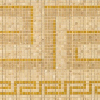 Vanitas Mosaici Greca Oro Noce Gold 37243