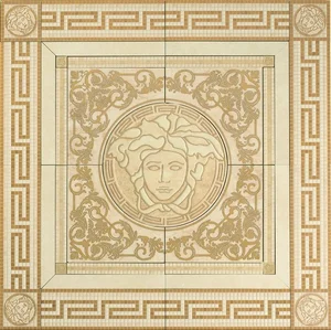 Панно Versace Vanitas Rosoni Beige 36330 120x120 матовое