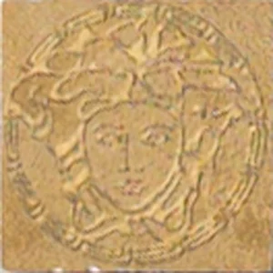Вставка Versace Vanitas Tozzetto Medusa Gold 37320 3,2x3,2 матовая