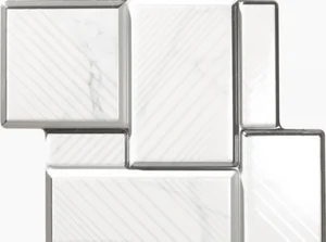 Декоративный элемент TAU Varenna Scanno Carrara 20x25 глянцевый