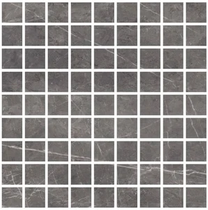 Мозаика Varmora Rebbal Nero Mosaic 32x32 Rocker 30,8x30,8 структурированная