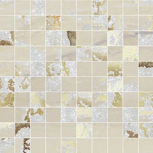 Мозаика Brennero Venus Mos. Q Solitaire Mix Sand Tess. Lapp. 30x30 лаппатированная