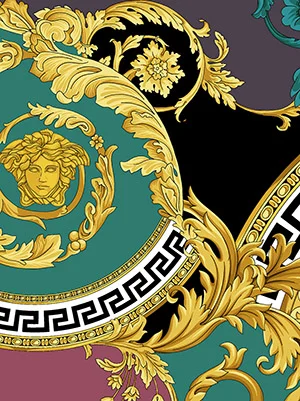 Декоративный элемент Versace Alphabet Decori Colorato Mix 48931 14,5x19,4 глянцевый