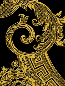 Alphabet Decori Nero-Oro 48932