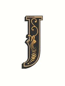 Декоративный элемент Versace Alphabet Lettera Bianca J 48949 14,5x19,4 глянцевый