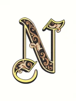 Alphabet Lettera Bianca N 48953