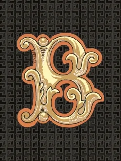 Alphabet Lettera Nera B 48971