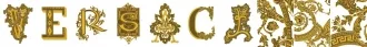 Alphabet Versace Bianca 48901