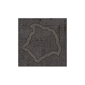 Вставка Versace Eterno Ang. Medusa Intarsio Brown 263141 10x10 натуральная
