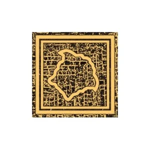 Вставка Versace Eterno Ang. Medusa Oro Brown 263091 10x10 натуральная