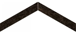 Вставка Versace Eterno Inserto Decoro Chevron 2 pz Brown 263241 7,6x45 натуральная