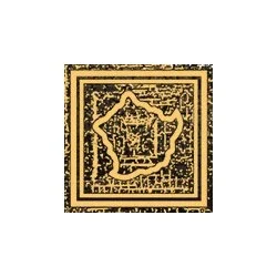 Вставка Versace Eterno Toz. Medusa Oro Carbon 263170 6,7x6,7 натуральная