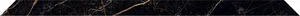 Бордюр Versace Eterno Trapezio Cassettonato Marble Nero 263253 4,8x90 лаппатированный