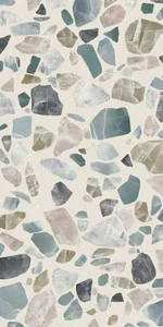Керамогранит Versace PF60013147 Gemstone White Shards LU3 R 60x120 9 мм глянцевый